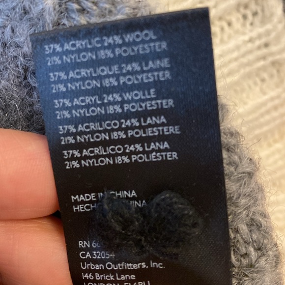 NWOT Anthropologie Cowl Neck Wool Sweater Size Small - Picture 8 of 10